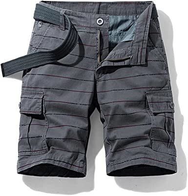 Men's Casual Sports Shorts Quick Dry Fashion Fit Twill Cargo Shorts Shorts with Pockets